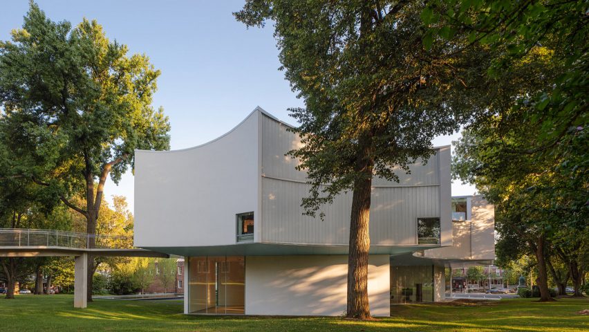 Winter Visual Arts Building by Steven Holl Architects in Lancaster, Pennsylvania