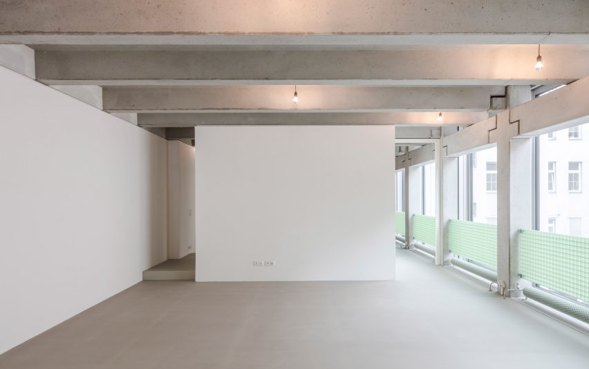 Wohnregal prefabricated concrete housing block by FAR in Berlin, Germany