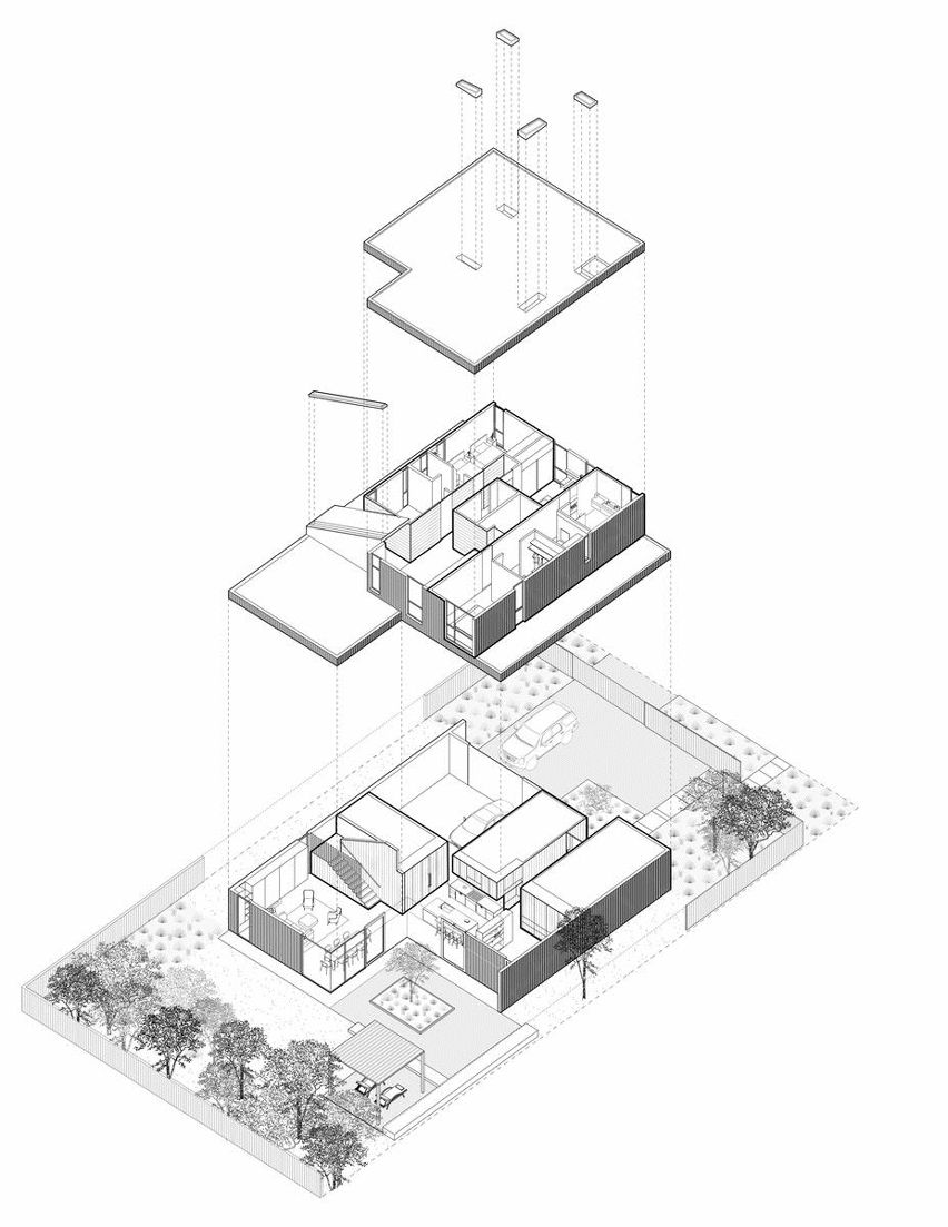 Yo-Ju Courtyard House by Wittman Estes