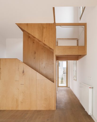 Interior of Zellige housing in Nantes, France, by Tectône and Tact Architectes