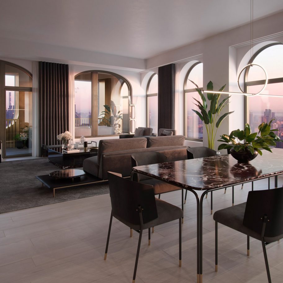 David Adjaye and Aston Martin-designed apartment