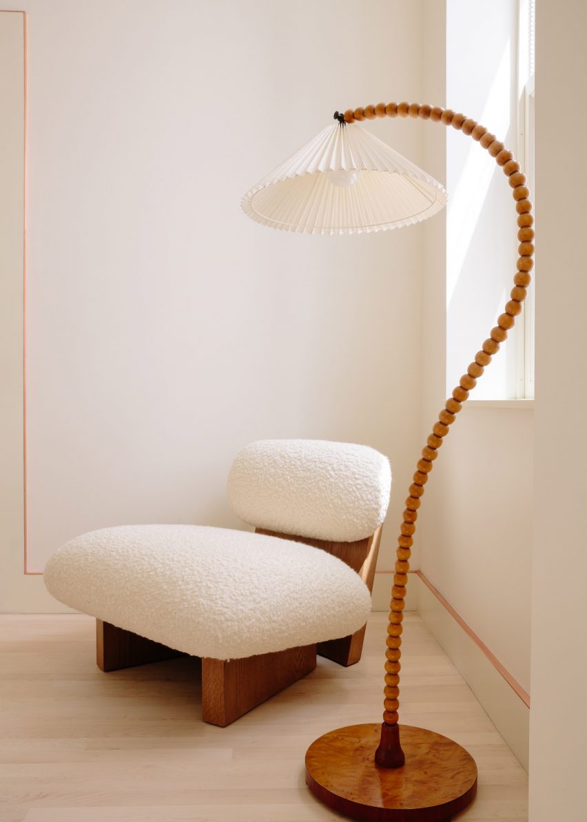 Furniture inside 20 Bond apartment by Home Studios