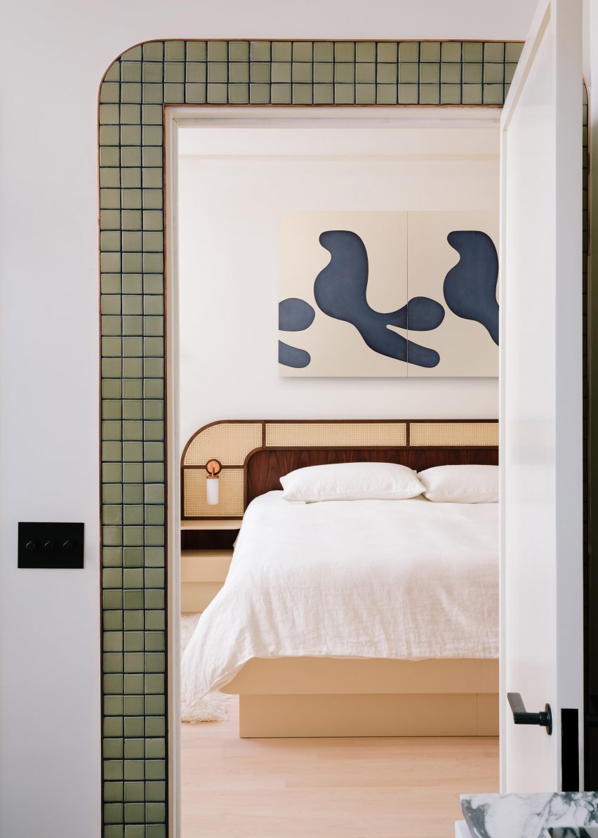 Bedroom of 20 Bond apartment by Home Studios