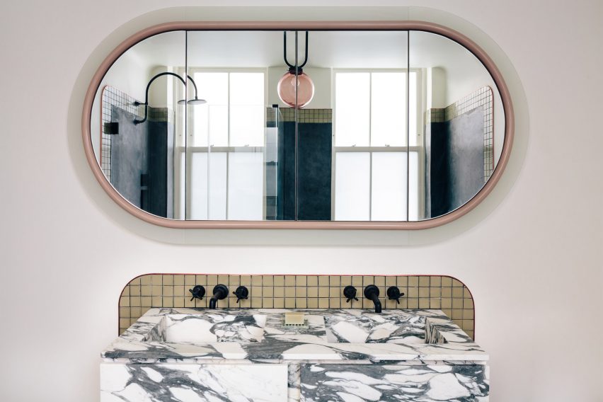 Bathroom of 20 Bond apartment by Home Studios