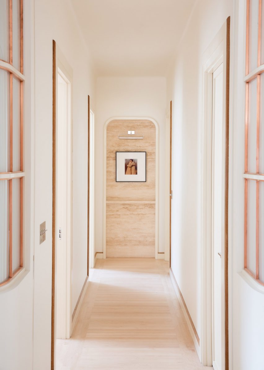 20 Bond apartment by Home Studios has copper detailing