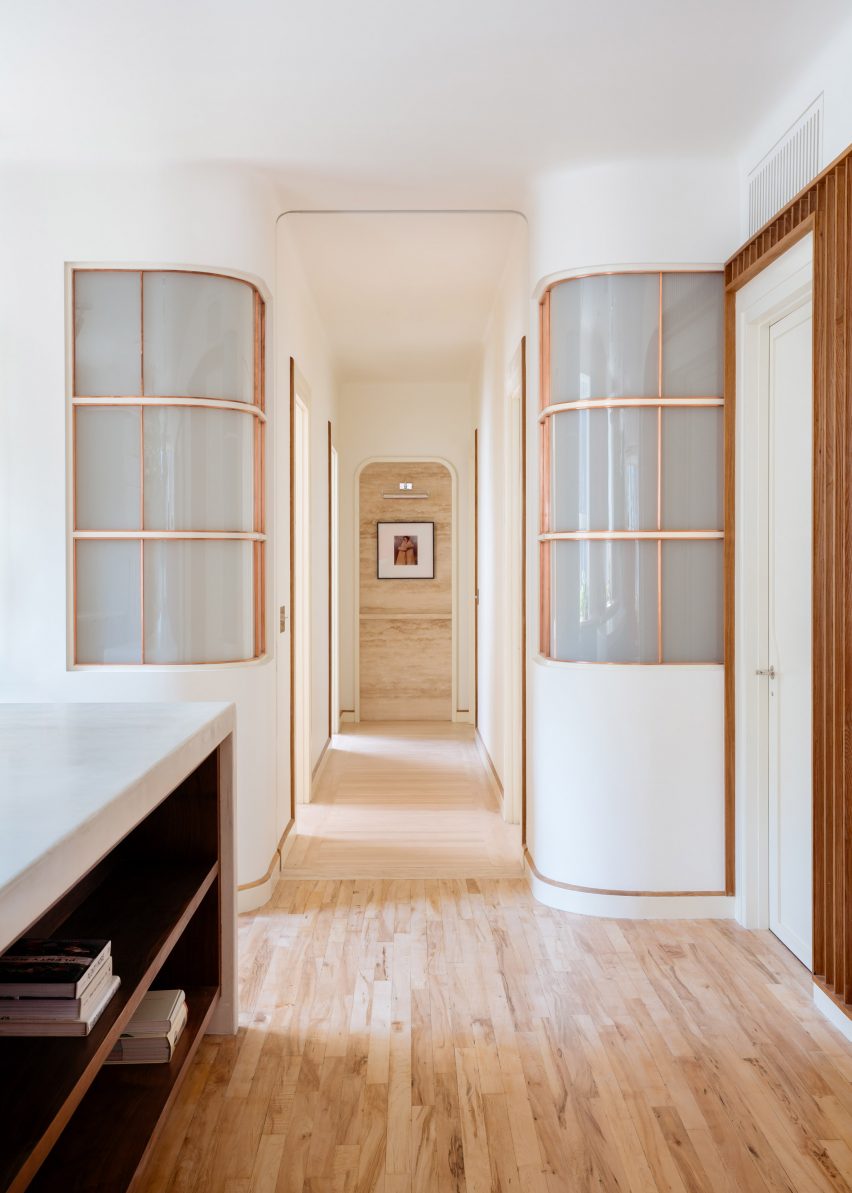 20 Bond apartment by Home Studios has copper detailing