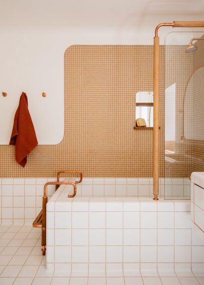 Bathroom of 20 Bond apartment by Home Studios