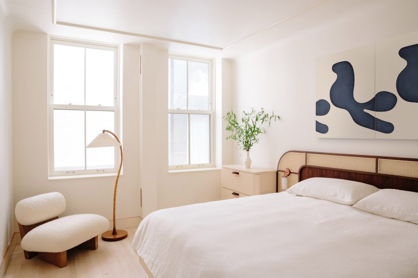 Bedroom of 20 Bond apartment by Home Studios
