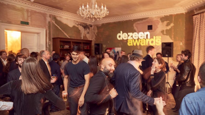 Dezeen Awards 2019 party