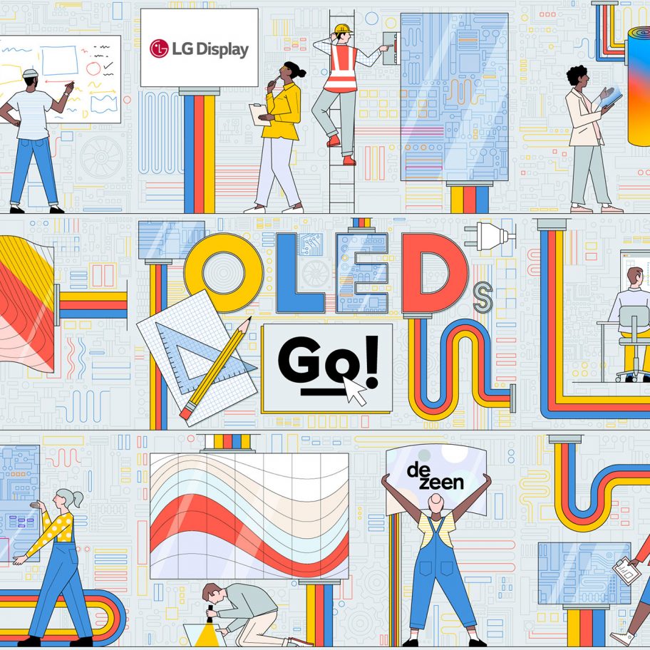 OLEDs Go! design competition illustration by Sam Peet