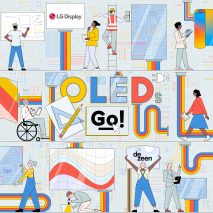 OLEDs Go! design competition illustration by Sam Peet