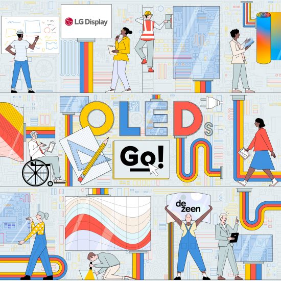 OLEDs Go! design competition illustration by Sam Peet