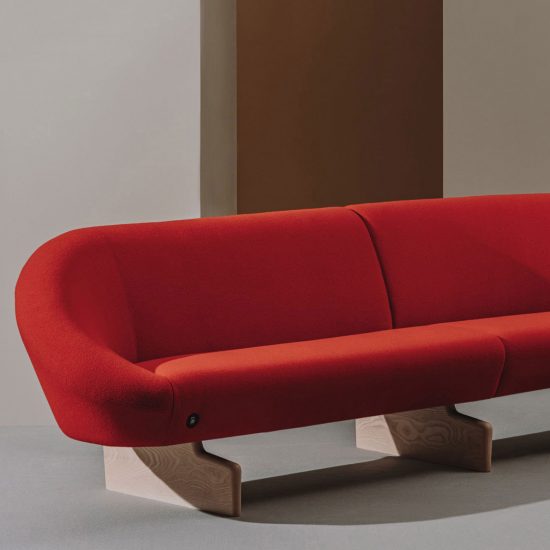 Alfredo Häberli creates “architectural” Giro Soft sofa for Andreu World