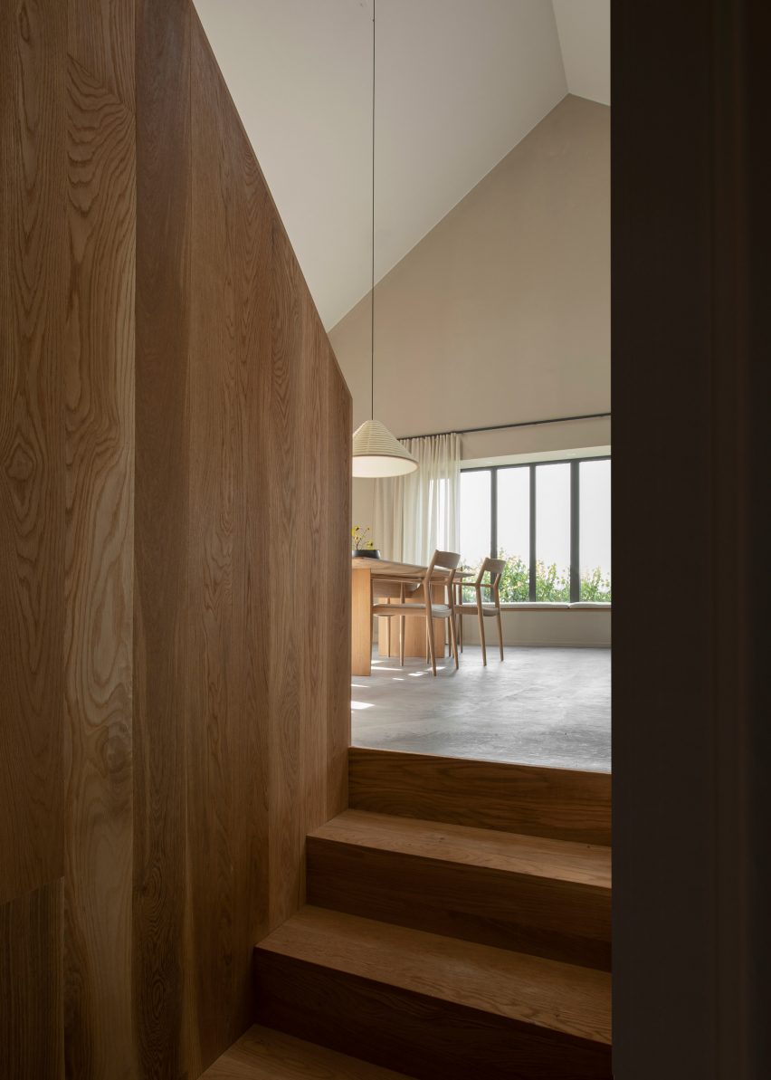 Dining room inside Archipelago House by Norm Architects