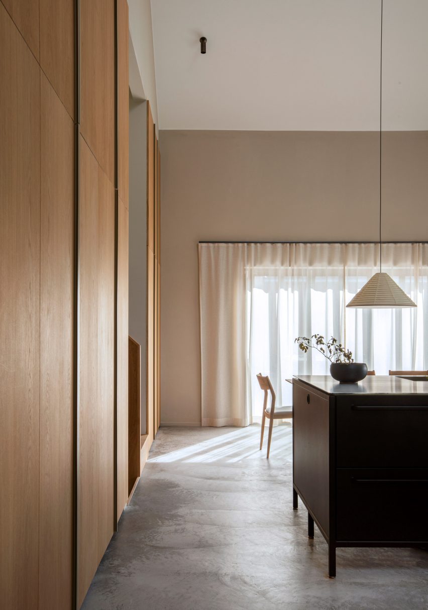 Kitchen inside Archipelago House by Norm Architects