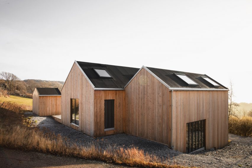 Exterior of Archipelago House by Norm Architects
