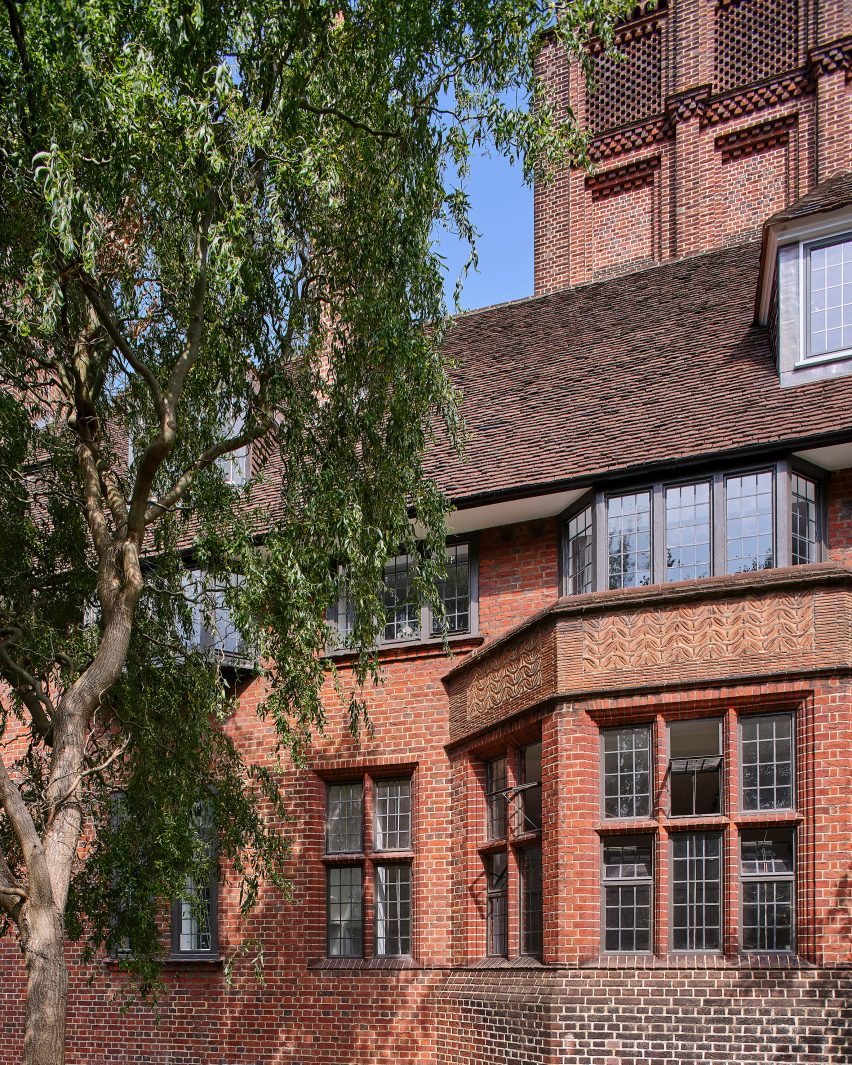 Plans for Belsize Fire Station converted into apartments by Tate Harmer, London