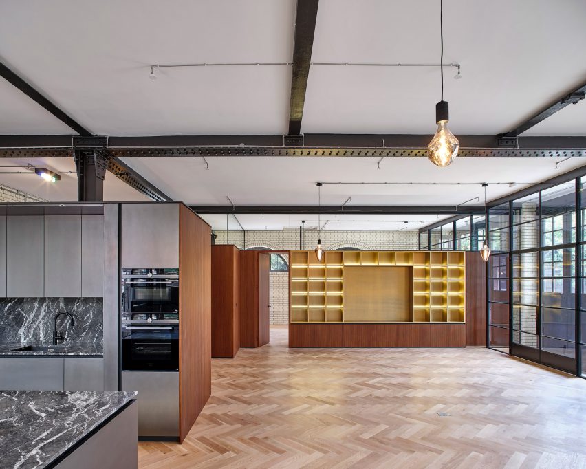 Plans for Belsize Fire Station converted into apartments by Tate Harmer, London