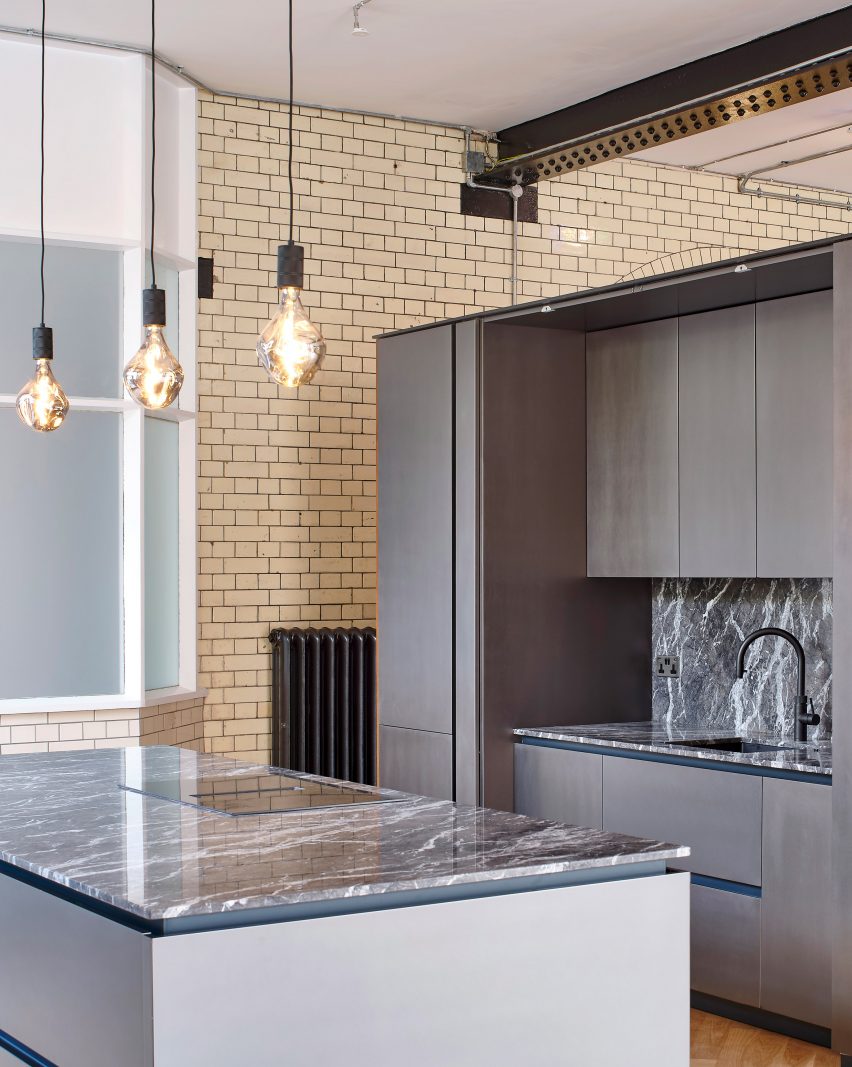 Plans for Belsize Fire Station converted into apartments by Tate Harmer, London