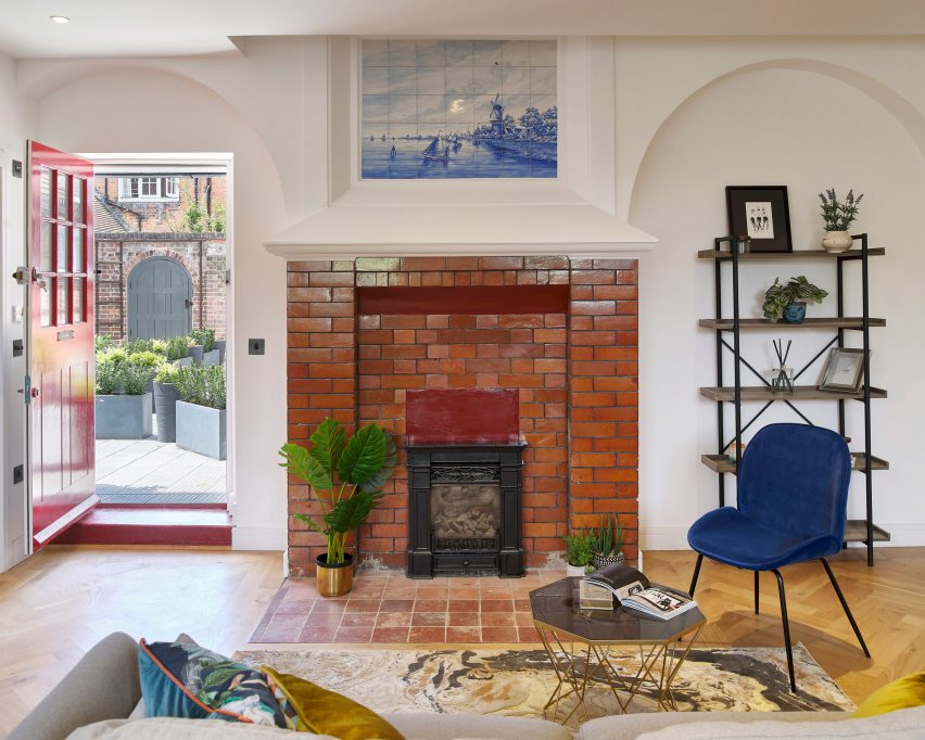 Plans for Belsize Fire Station converted into apartments by Tate Harmer, London