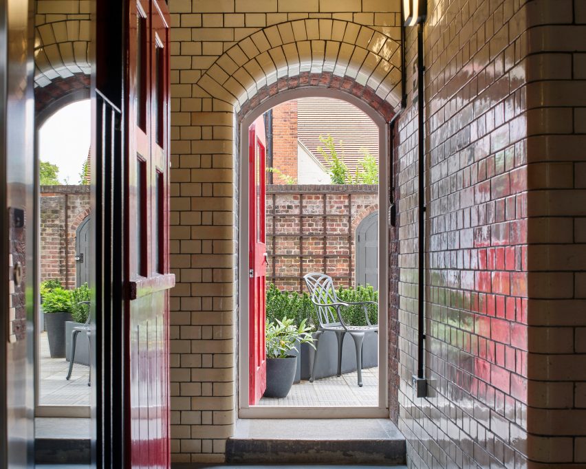 Plans for Belsize Fire Station converted into apartments by Tate Harmer, London