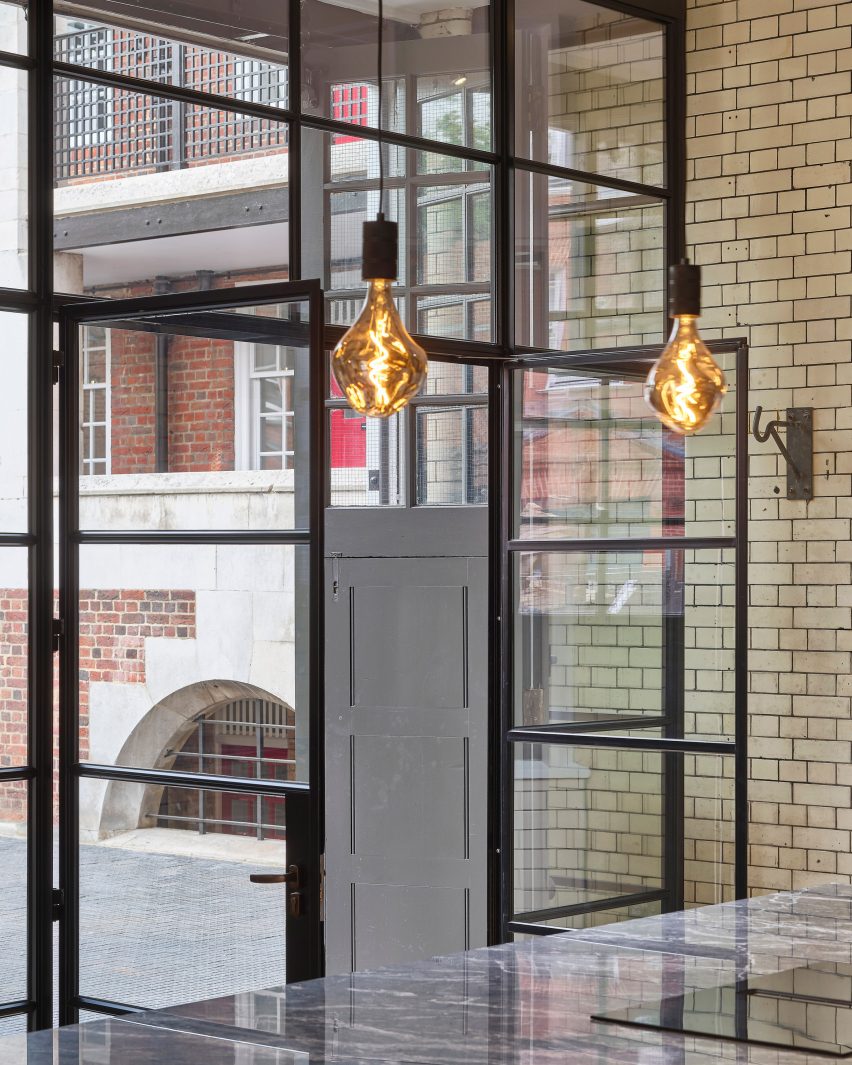 Plans for Belsize Fire Station converted into apartments by Tate Harmer, London
