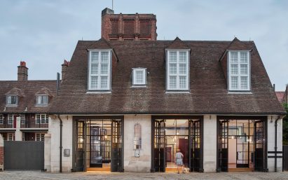 Plans for Belsize Fire Station converted into apartments by Tate Harmer, London