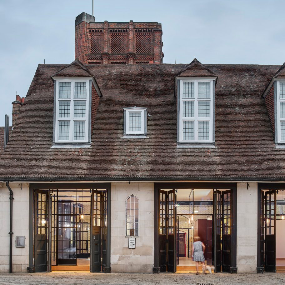Plans for Belsize Fire Station converted into apartments by Tate Harmer, London