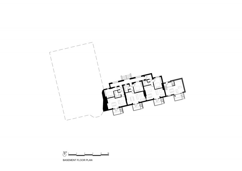 Plans for Belsize Fire Station converted into apartments by Tate Harmer, London