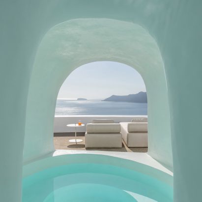 Dezeen's top hotels of 2020: Saint Hotel by Kapsimalis Architects