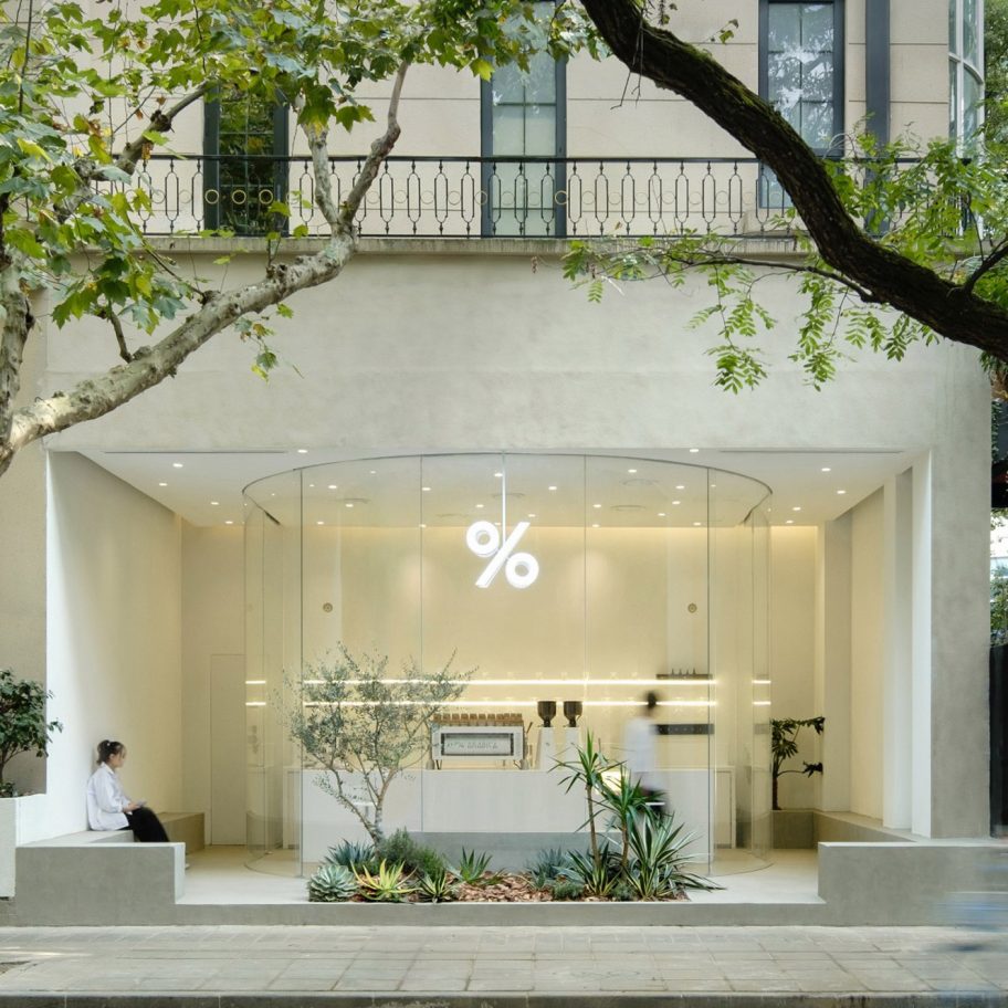 Exterior of % Arabica West by BLUE Architecture studio