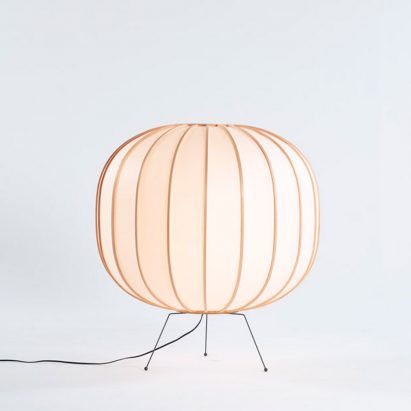 Floor lamp version of Bombori by Boffi