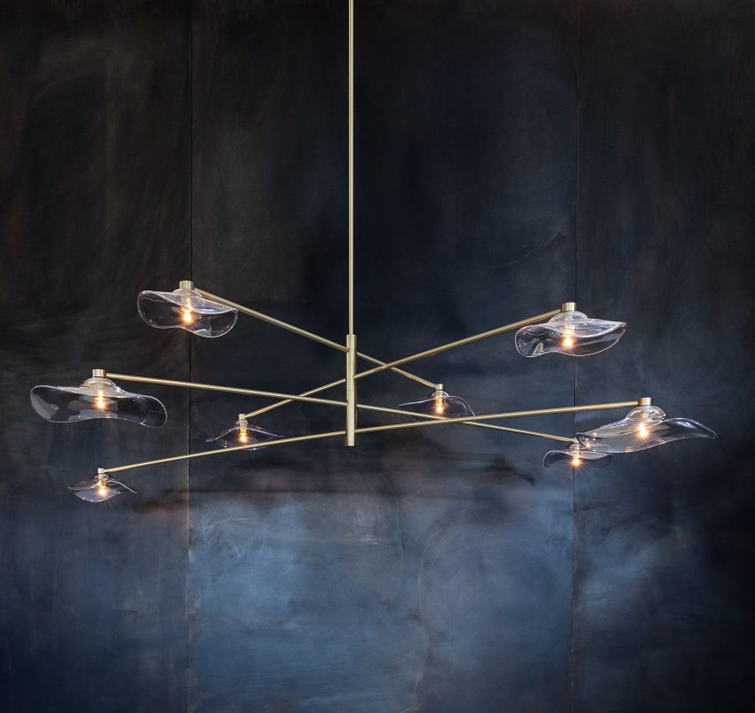 Calla Chandelier by John Pomp