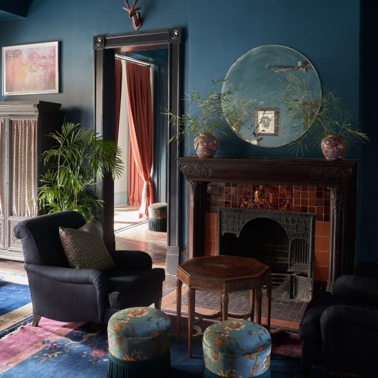 The Chloe hotel in New Orleans features moody interiors