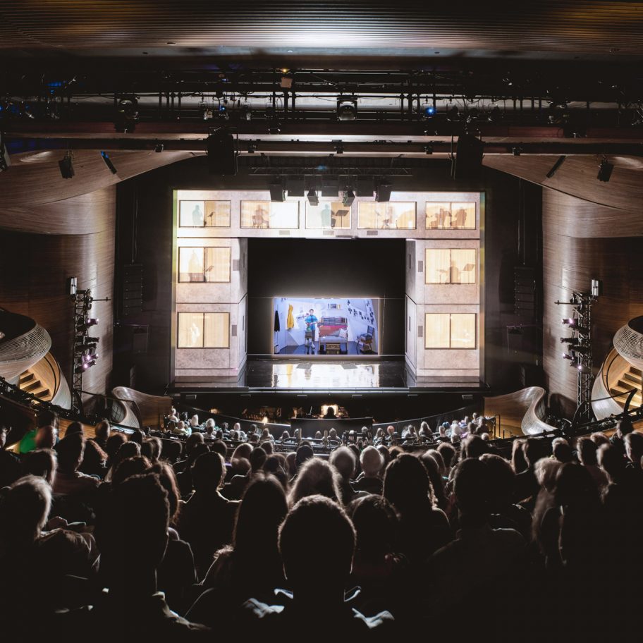 Coca-Cola Stage at the Alliance Theater by Trahan Architects in Atlanta, Georgia