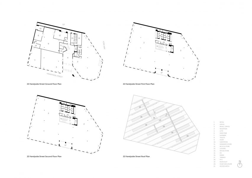 22 Handyside Street in King's Cross by Coffey Architects  
