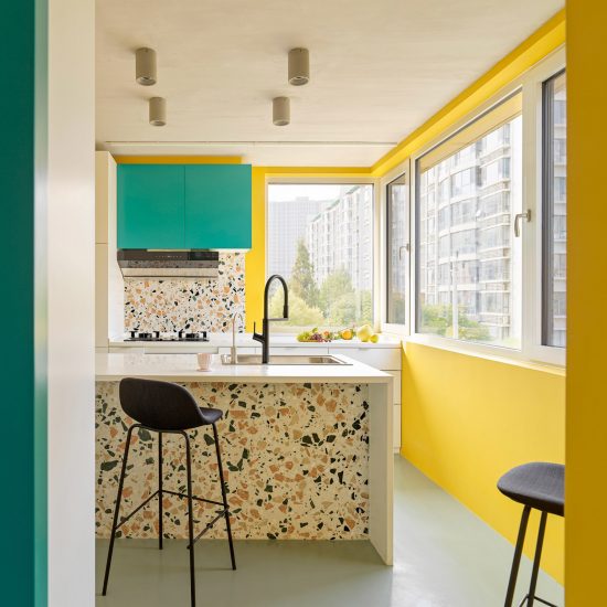 Ten colourful kitchens and Tesla tequila feature in today’s Dezeen Weekly newsletter