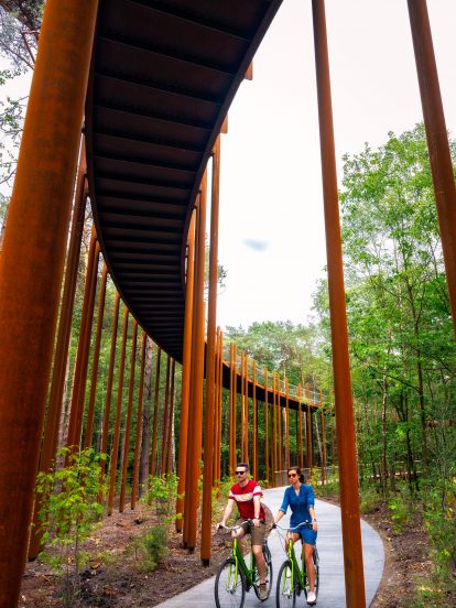 Weathering steel structure