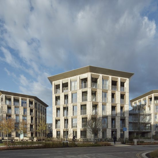Athena by Alison Brooks Architects in Eddington, Cambridge