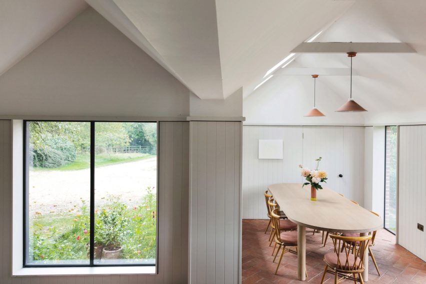 Interior of Farley Farmhouse by Emil Eve Architects