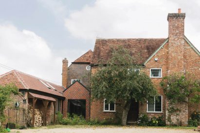 Exterior of Farley Farmhouse by Emil Eve Architects