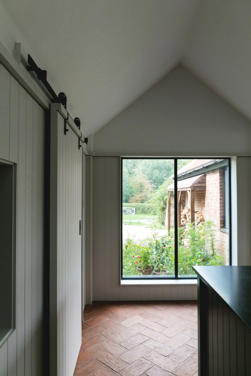 Window of Farley Farmhouse by Emil Eve Architects