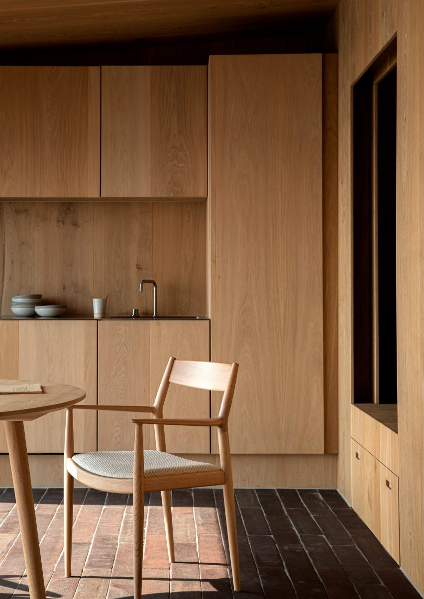 Kitchen of Fjord Boat House by Norm Architects