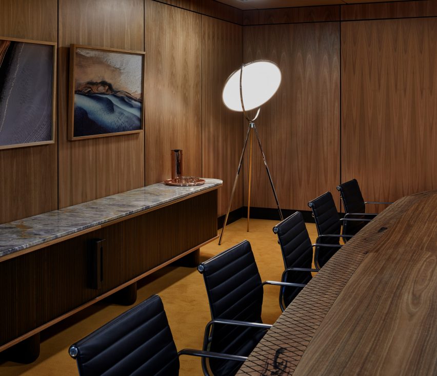 Chairs around Gulnura Table by Foolscap Studio and Manapan