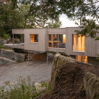 Forest House I by Natalie Dionne Architecture