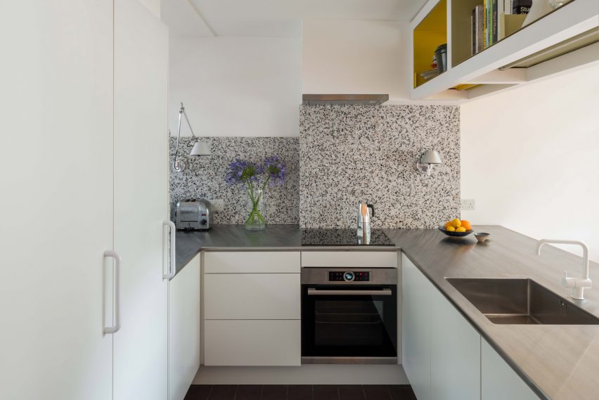 Kitchen in Golden Lane flat by Archmongers