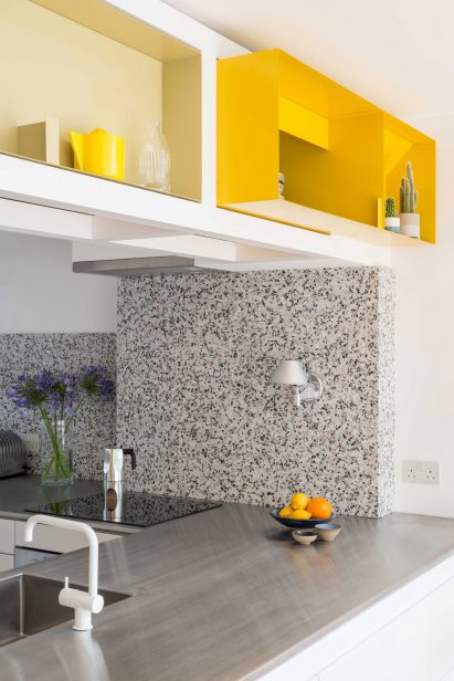 Kitchen in Golden Lane flat by Archmongers