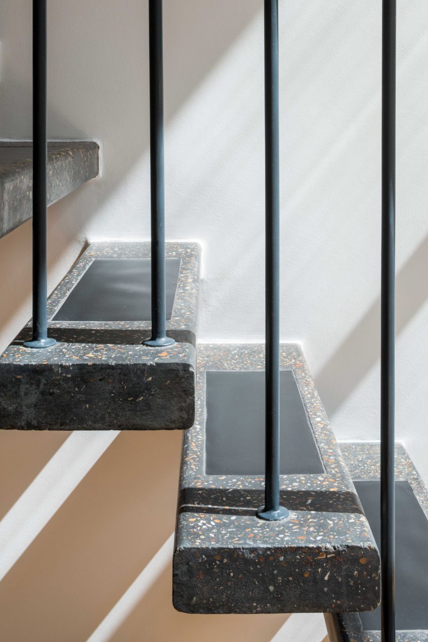 Staircase in Golden Lane flat by Archmongers