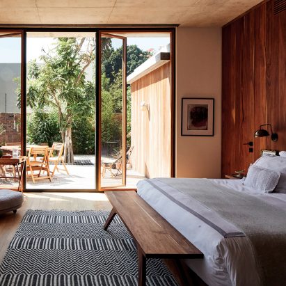 Bedroom in Guadalajara House, Mexico, by Alejandro Sticotti