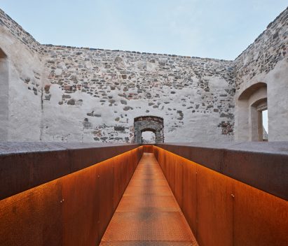 Corten bridge
